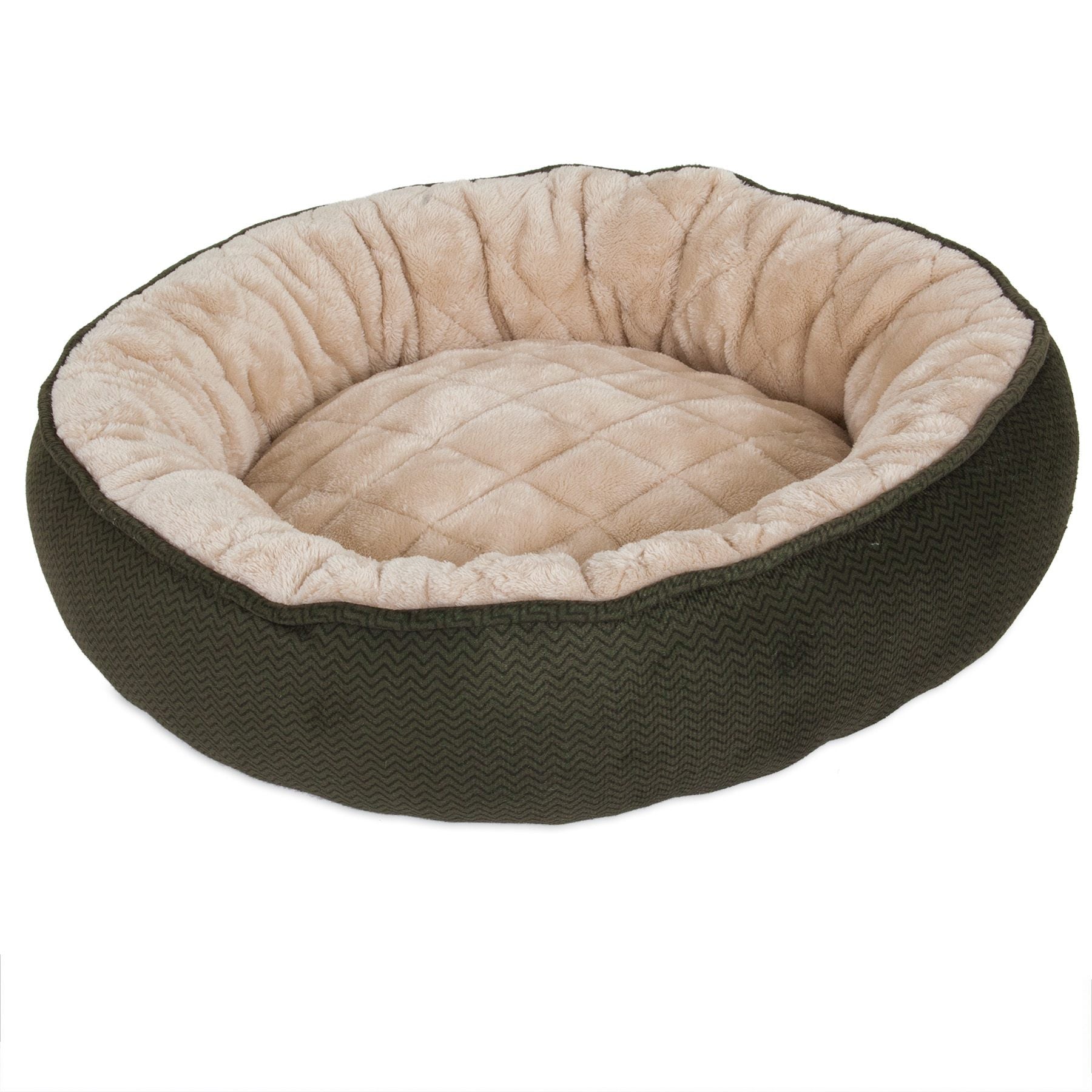 Aspen Pet Round Quilted Lounger
