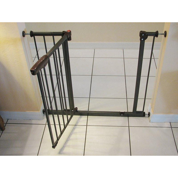 Pressure mounted best sale dog gate