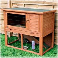 Trixie natura best sale rabbit hutch